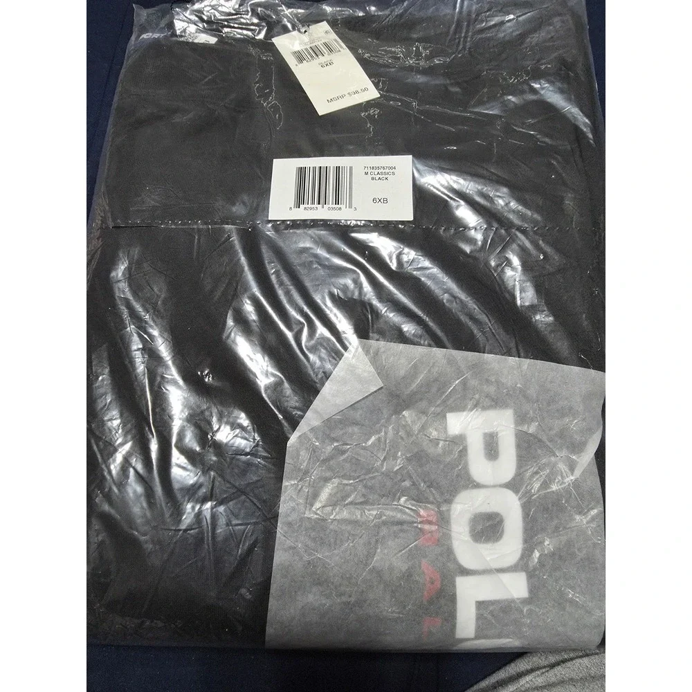 Polo Sport Ralph Lauren Fleece Shorts Black Big & Tall Men's Size 6XB NWT
